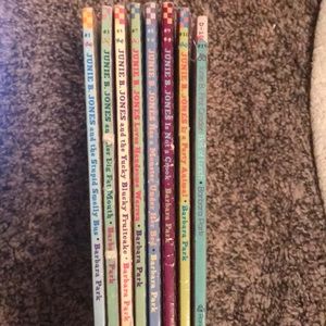 7 Junie B Jones books: 1,3,5,7,8,9,10,19